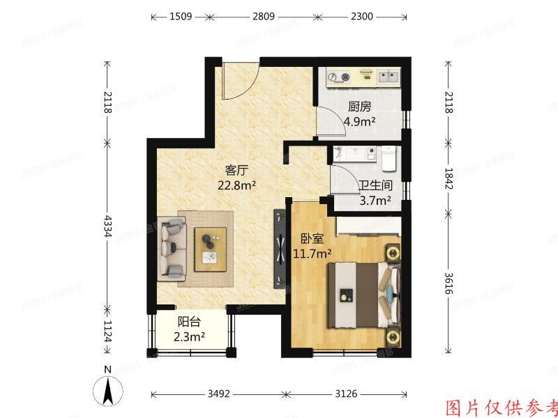 大兴区 庆丰西路1号院11号楼16层1单元1602（天宫院小区）