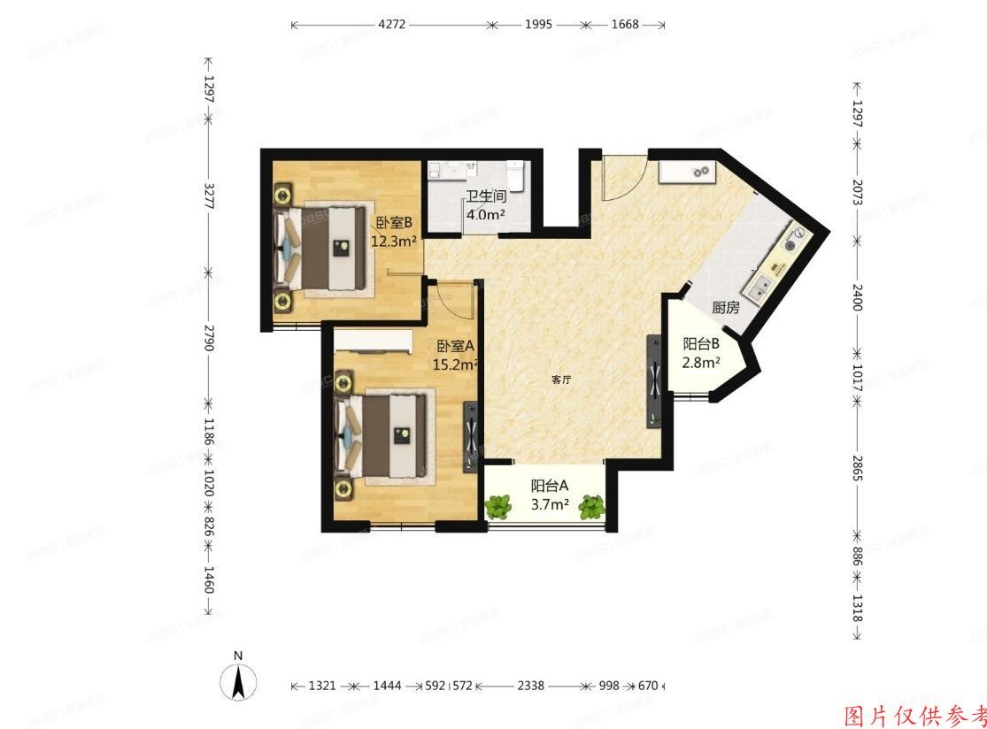 丰台区 星河苑2号院4号楼5层506
