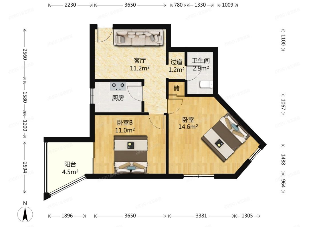 海淀区  吴家村路10号院11号楼24层2401（吴家村路10号院）