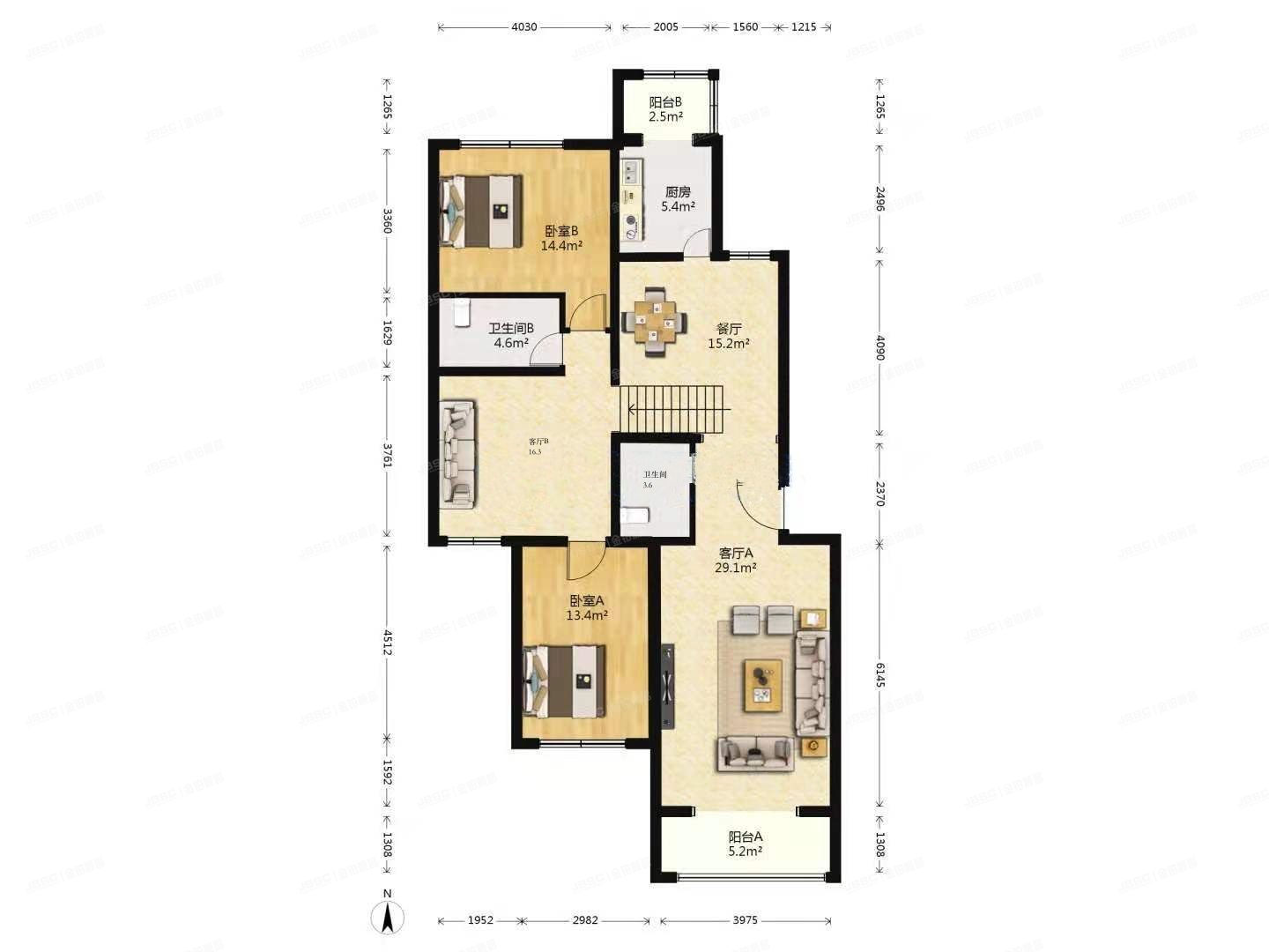 大兴区 郁花园二里25号楼5层2-502（郁花园二里）