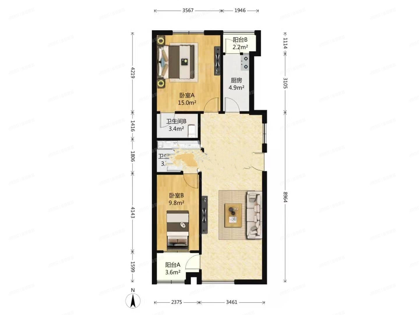大兴区北京大兴工业开发区广茂大街5号院1号楼3层6-303（泰中花园