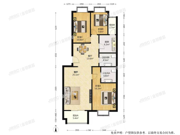 大兴区 郁花园一里6号楼1单元202室