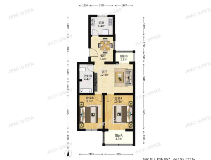 大兴区 郁花园一里38号楼1单元201室