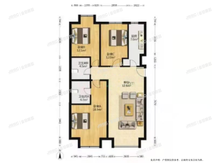 大兴区 安顺北路6号院16号楼1单元302室（首地浣溪谷）