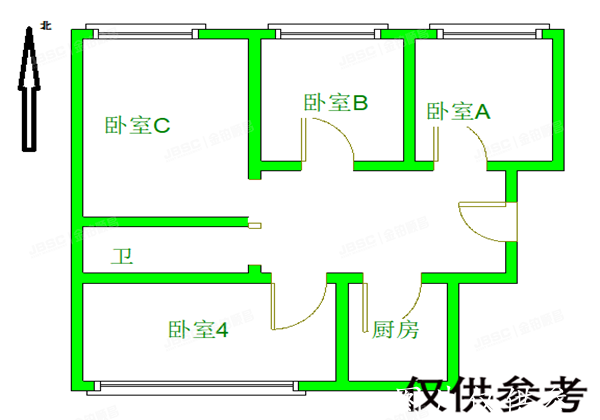 丰台区  嘉园二里18号楼6单元-1层01号