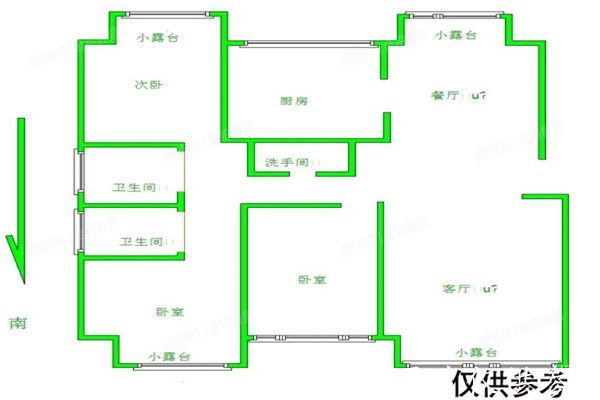 怀柔区 顶秀美泉家园A区17号楼1单元501
