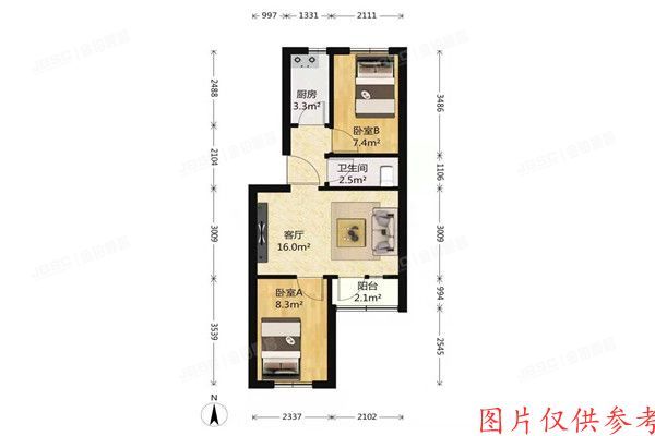 通州区  葛布店北里18号楼111室
