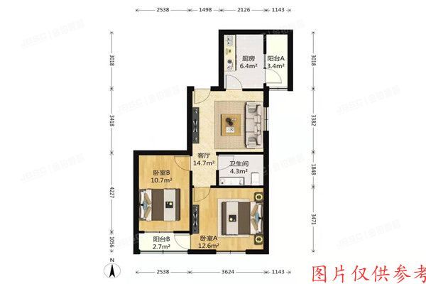 东城区 和平里六区1号楼1006号
