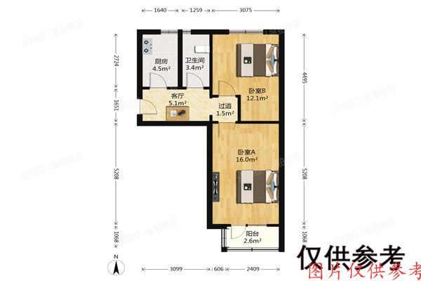 东城区 龙潭北里5条7号楼2层3单元6号（龙潭北里5条）