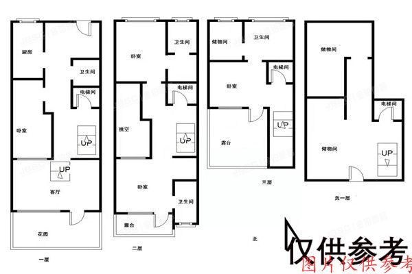 ※大兴区 亦庄-远洋天著二期B20号-1至3层联排别墅