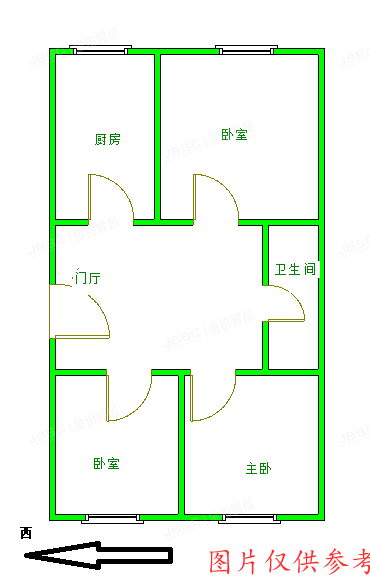 海淀区 皂君东里34号楼1单元301室