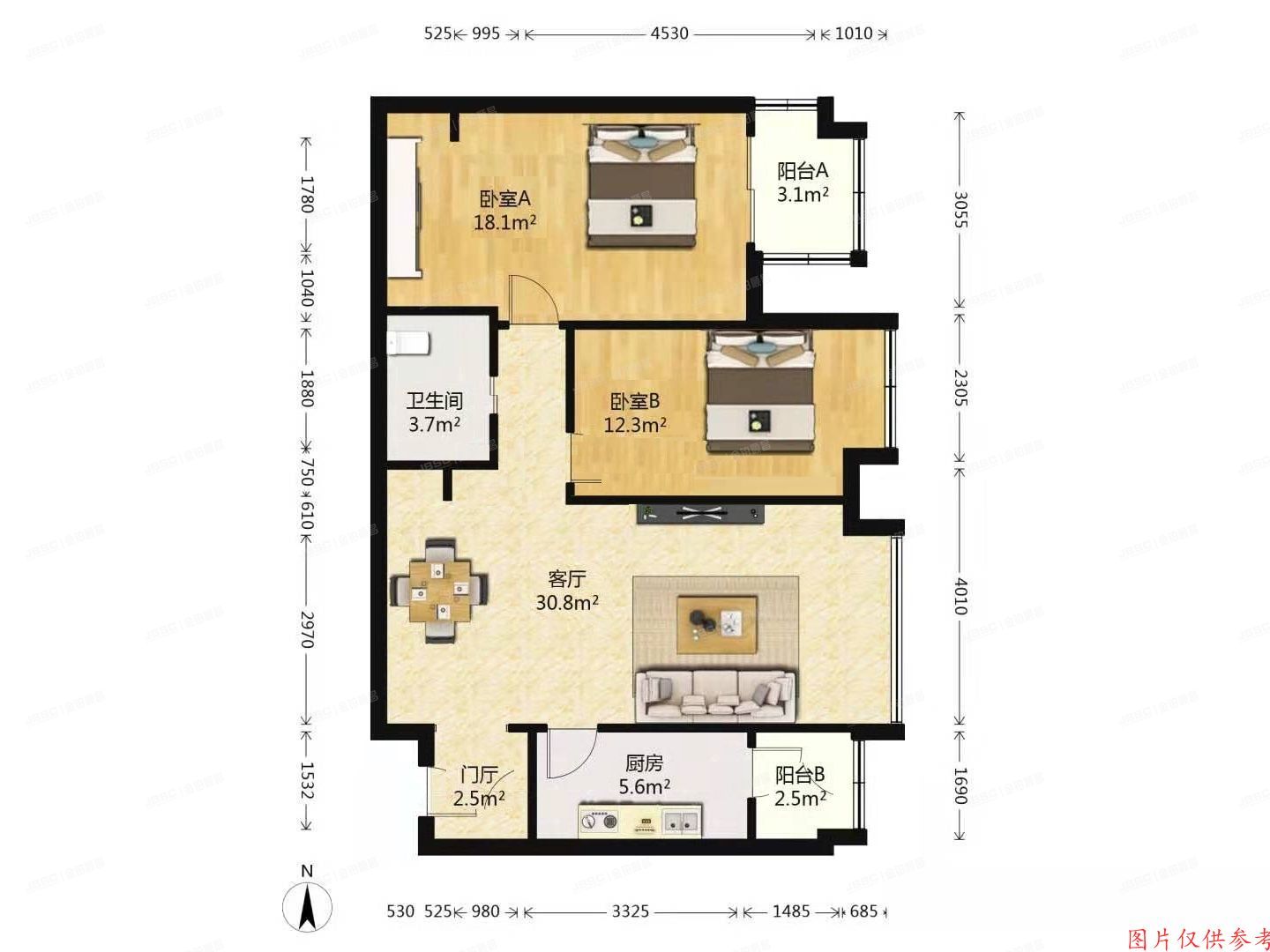 昌平区 龙泽大厦16号楼2单元601室
