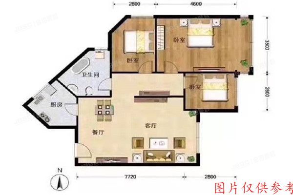 海淀区 颐源居6号楼803室