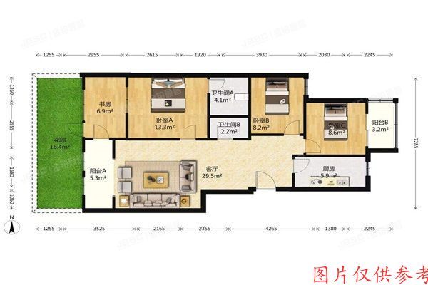朝阳区 中海城香克林7号楼2单元102室