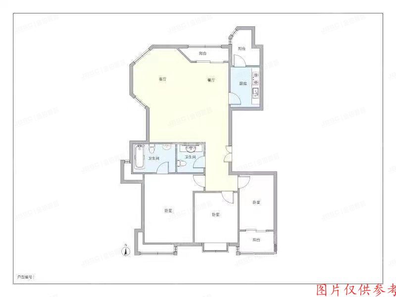 ※朝阳区 金星园小区甲6号楼11层4112室