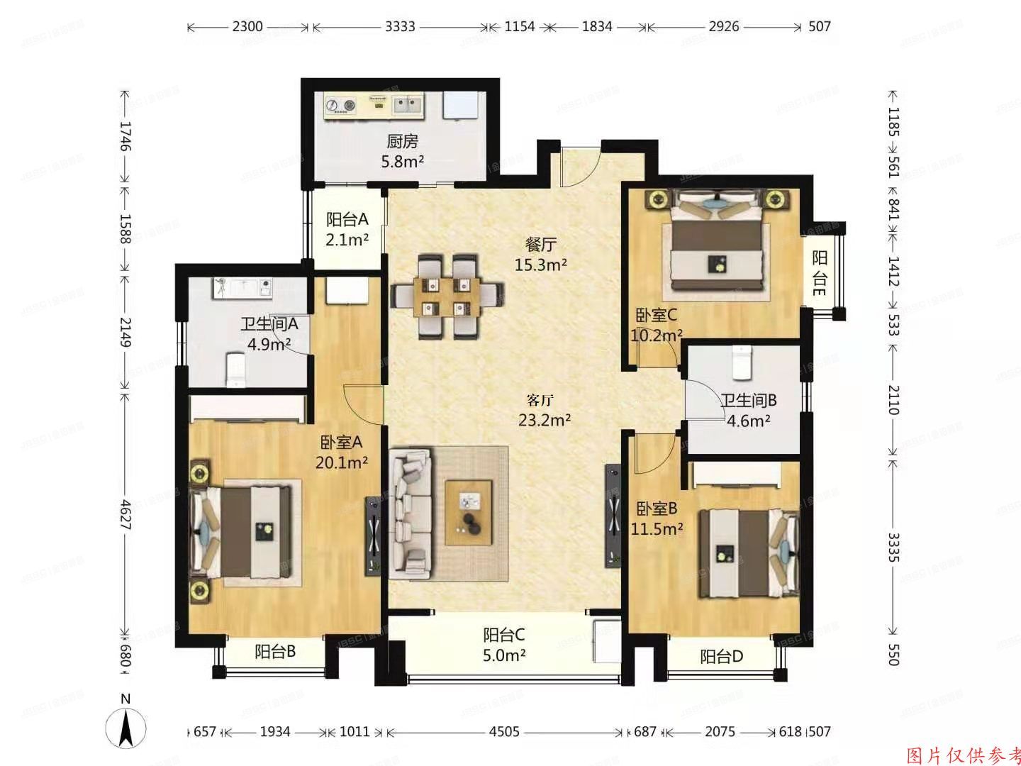 通州区 天时名苑8号楼2单元1102室