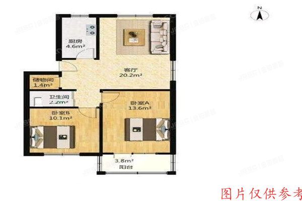 东城区 潘家坡小区四号院3号楼1单元2层121室