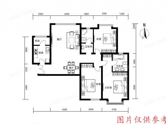 ※朝阳区 合生国际3号楼1105室