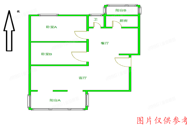 昌平区 温泉花园B区62号楼2单元4层242室