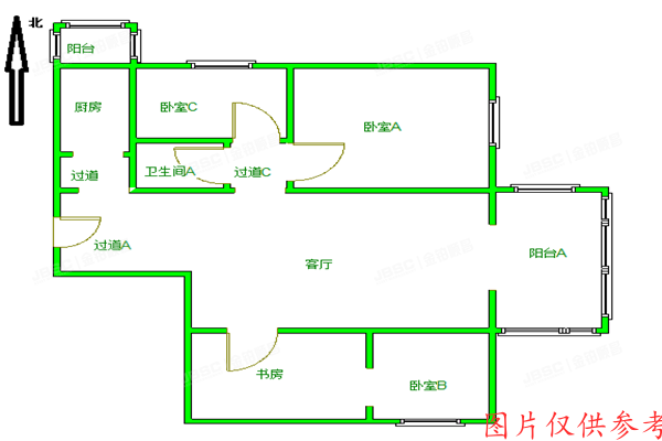 东城区 京香福苑1号楼1单元401室