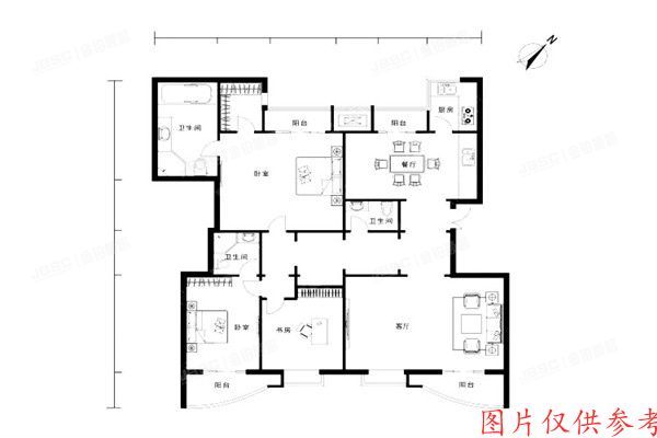 ※朝阳区 银河湾4号楼3单元302室