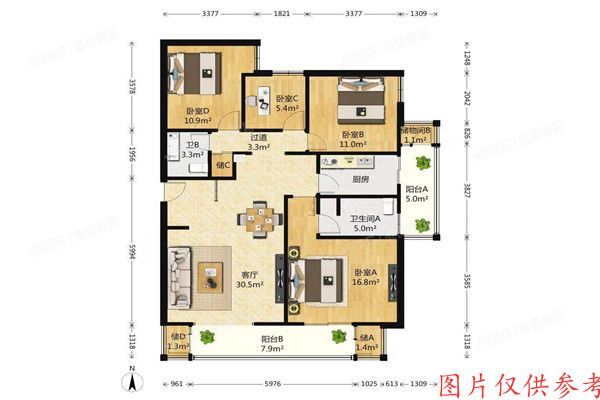 丰台区 东丽温泉家园6号楼1单元105室