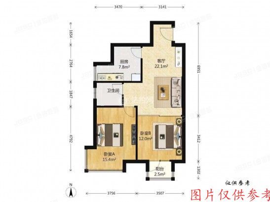 ※海淀区 茉莉园8号楼1层103室