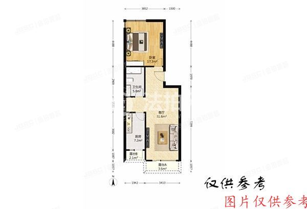 ※海淀区 锦秋家园5号楼2单元805室