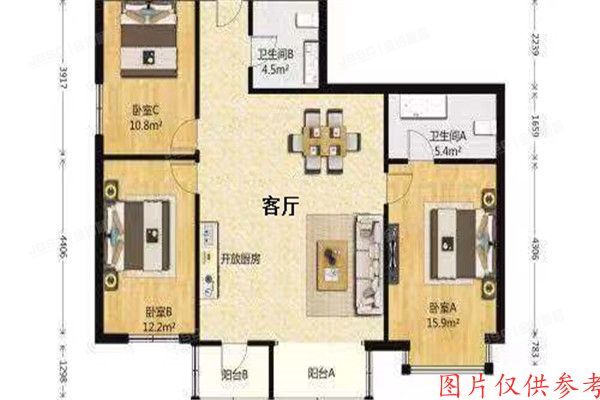 西城区 红莲南路6号院3号楼2307室（乐城）