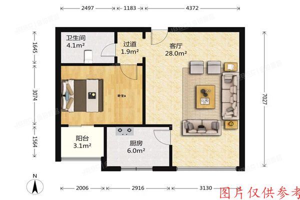 昌平区 名佳花园三区31号楼2层3单元322室