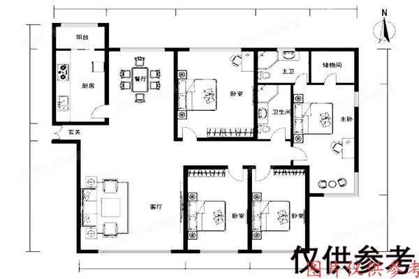 朝阳区  大西洋新城211号楼3单元6C