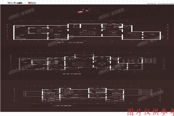 ※顺义区 东方太阳城三期桃花源357型-1至2层  独栋别墅