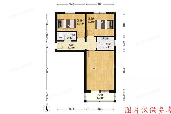 朝阳区胜古南里11号楼5层1单元501