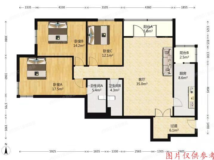 朝阳区 慧忠北里403号楼10H（新荣家园）