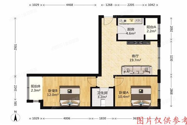 丰台区小屯西路96号院15号楼1层5单元101室（同馨家园）