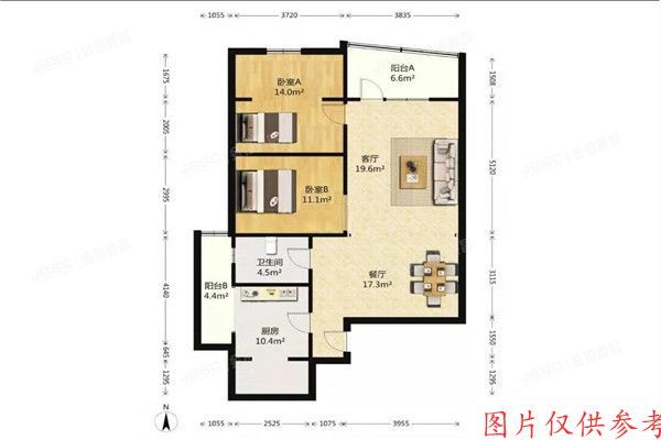 丰台区 右安门外大街2号楼906号（迦南大厦）