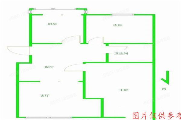 房山区  窦店镇华城家园10号楼2单元201室