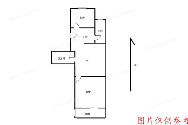 西城区 西绦胡同8号院1号楼3层3单元301（德胜世嘉）