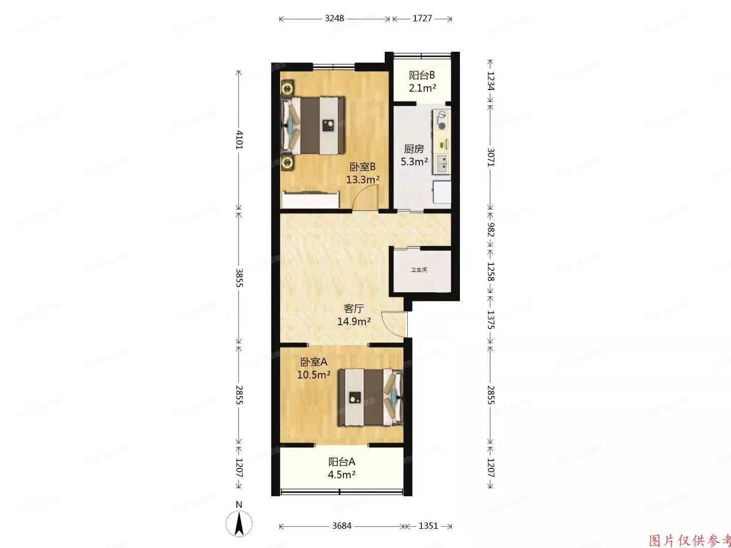 通州区 杨庄路63号4号楼4层442室