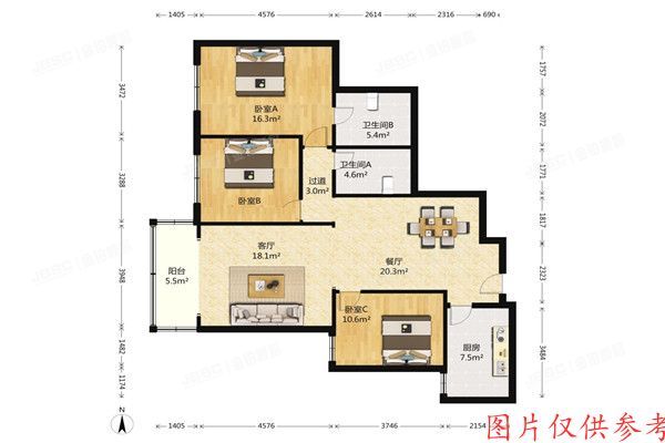 朝阳区 潘家园-华威南路3号楼18层1807号（华辉苑）