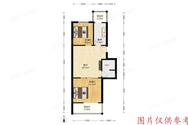 顺义区 裕龙花园四区7号楼6层4单元602