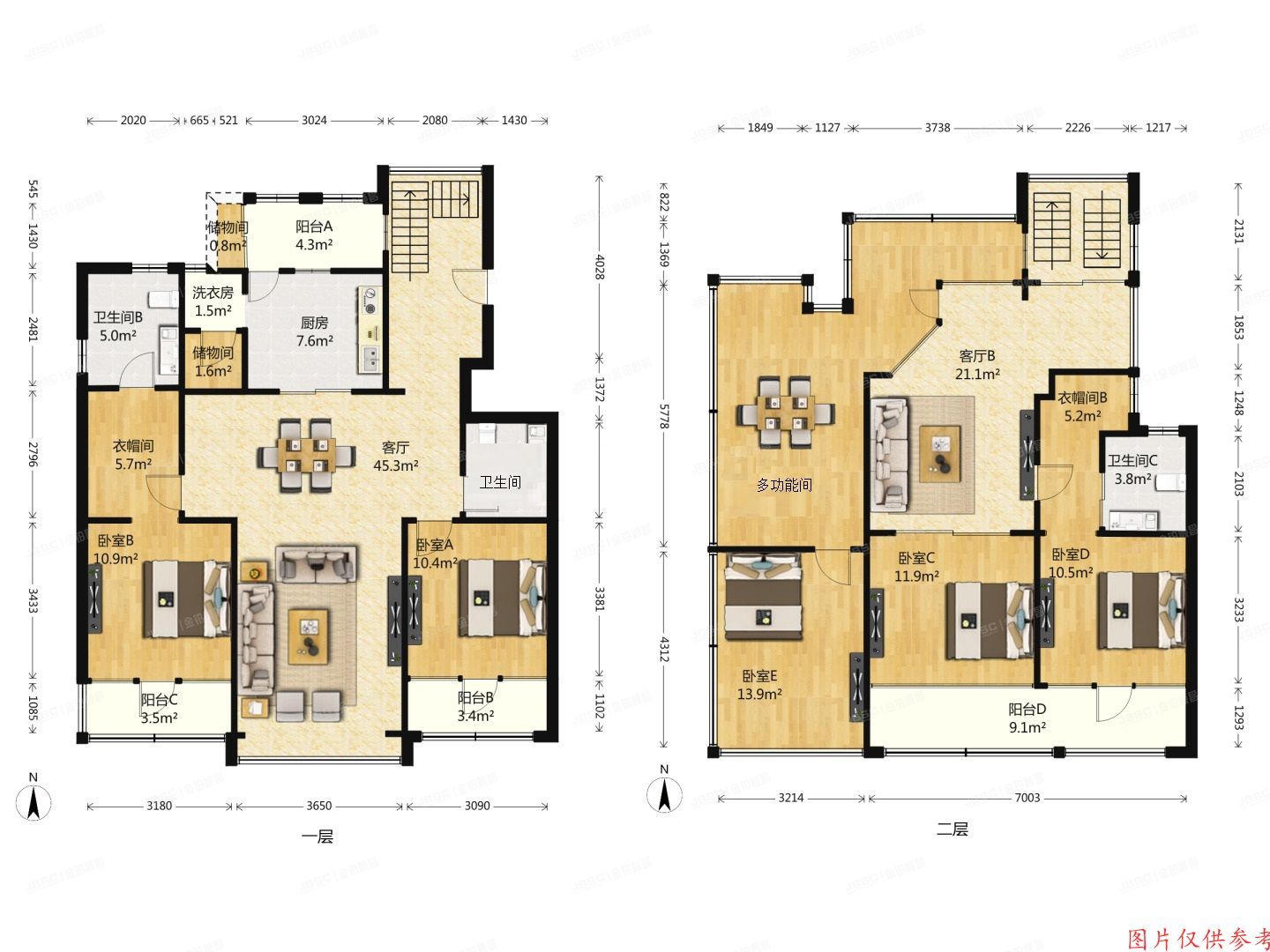 大兴区 康和园42号楼2单元4至5层401（原生墅）