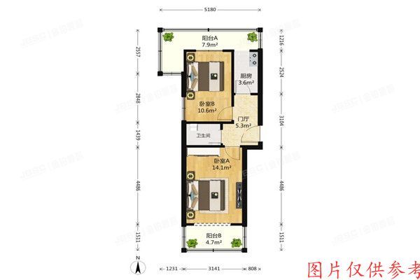 东城区 崇文门西大街8号楼5层6-503（崇文门西大街）房改房