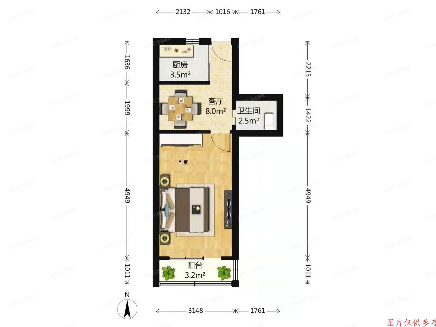 朝阳区 双井北里7号楼803
