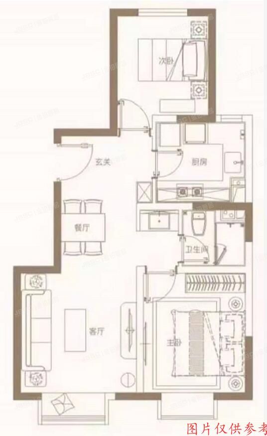 昌平区-天通苑 天通北苑三区7号楼1单元503号