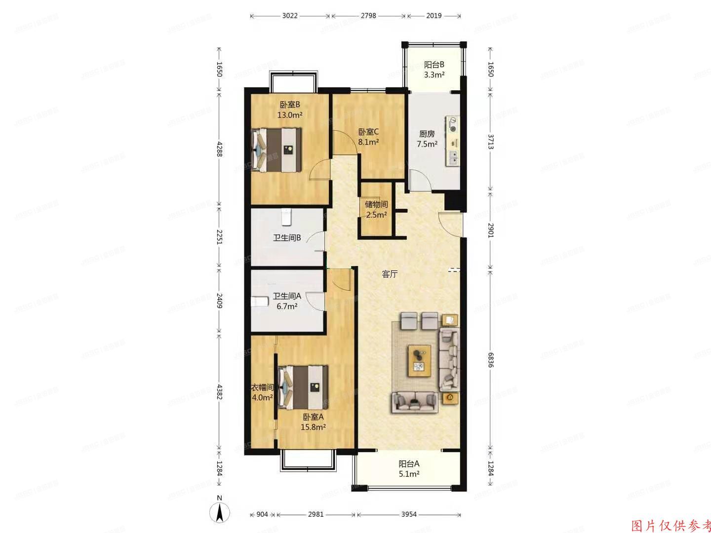 朝阳区将府家园北里201号楼7层4单元702（丽都东镇滨河1号）