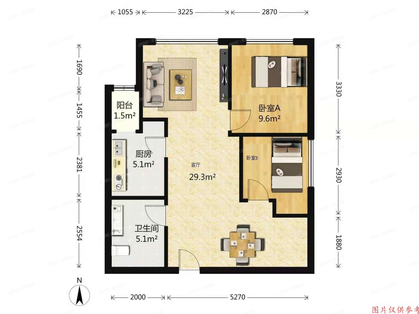 ※朝阳区 霞光里66号院7号楼3A05（新干线）