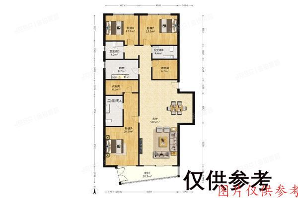朝阳区 华远·九都汇2号楼1单元2302室