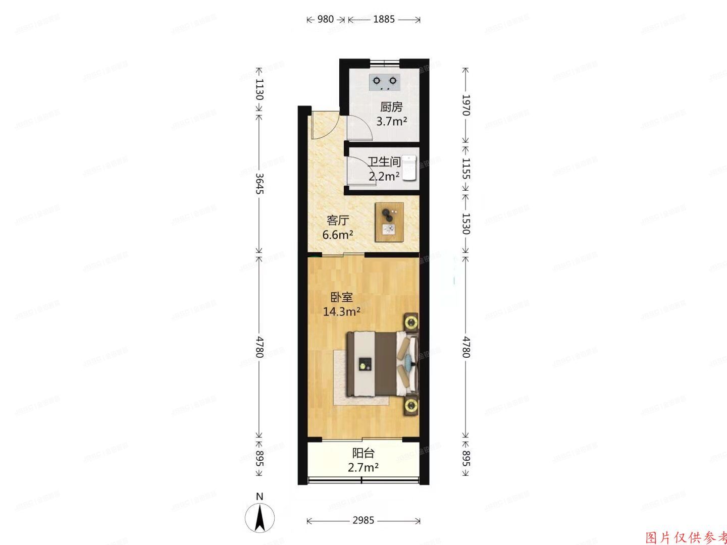 ※丰台区 芳群园四区9号楼8层806