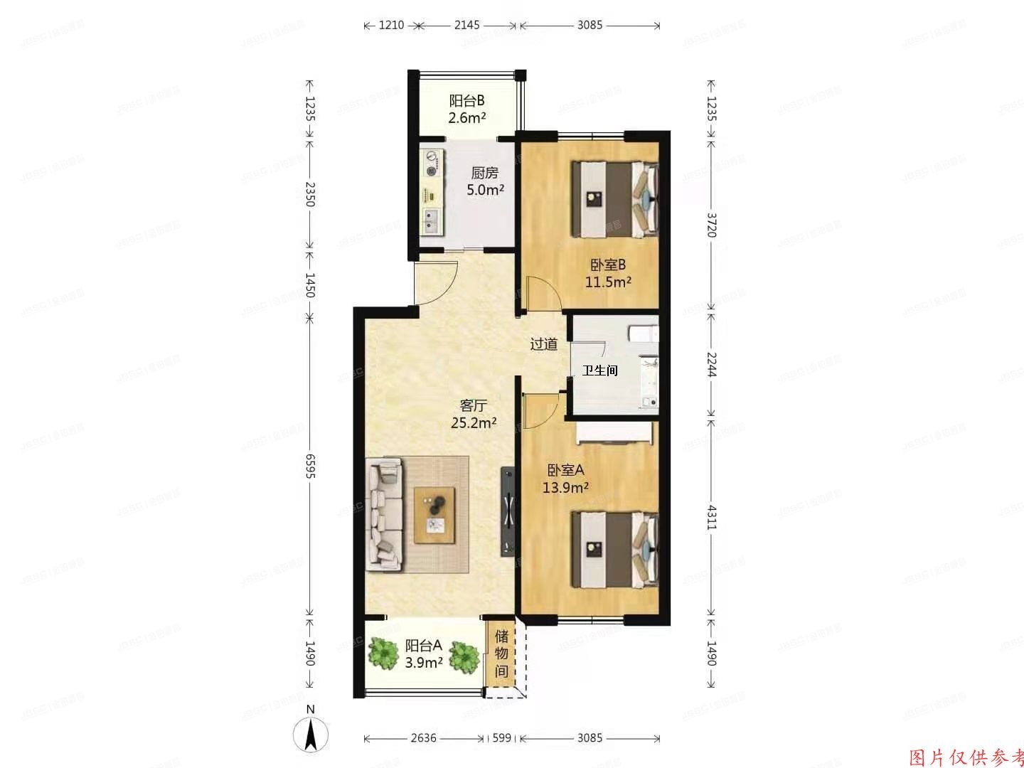 通州区 潞苑南大街614号8号楼4层542号（澜花语岸）